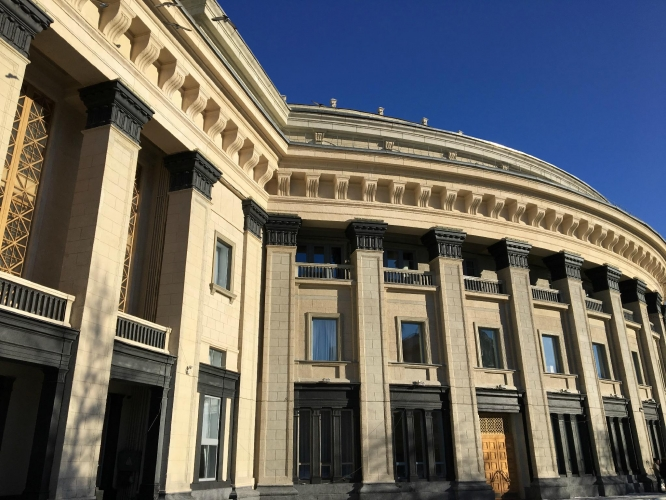 Реставрация Новосибирского Театра оперы и балета