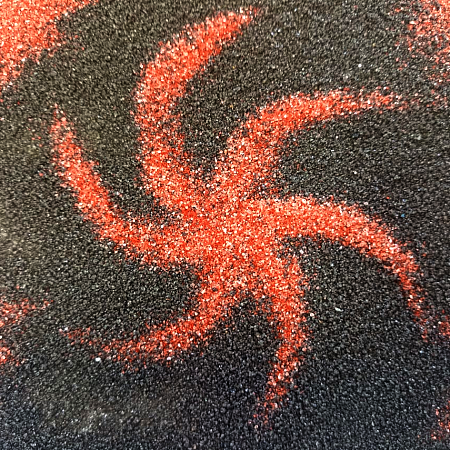 Песок цветной для декоративных столешниц NOVOMIX С-200 NOVOMIX