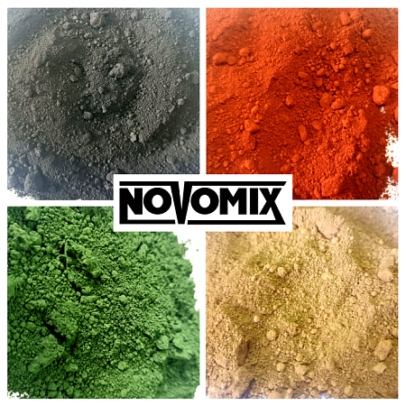 Цементы цветные и специальные NOVOMIX