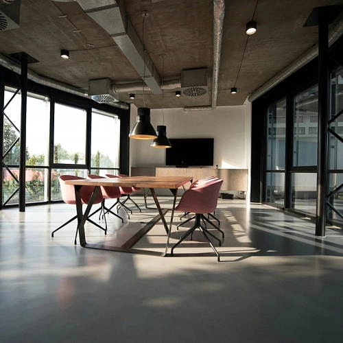 Декоративно-цементное покрытие для пола (микробетон) NOVOMIX